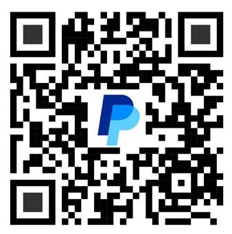 PayPal QR code for donating to Karis Jordan